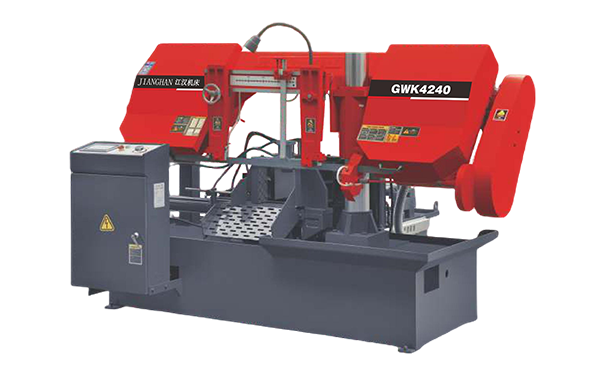 龙川GWK4240数控双柱卧式带锯床
