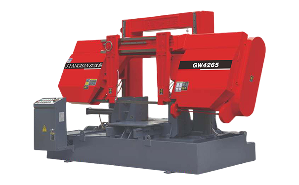 龙川GW4265双柱龙门卧式带锯床