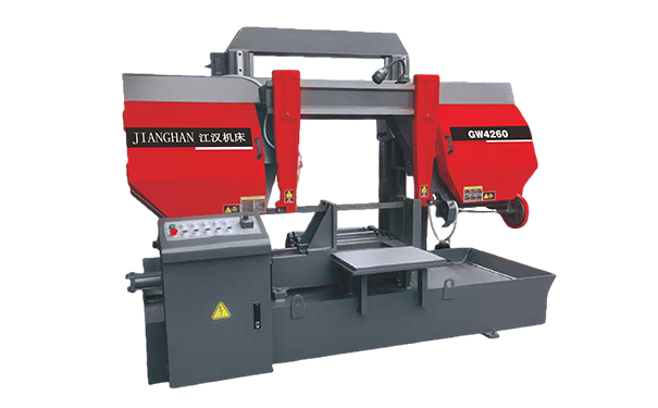 龙川GW4260双柱龙门卧式带锯床